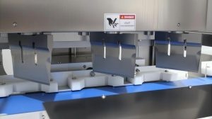 超声波蛋糕切割追切流水线_慕斯蛋糕切割设备厂家 - 驰飞超声波