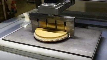 自动化超音波食品切割机 - 蛋糕切块机 - 杭州驰飞超声波