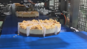 大型圆蛋糕切割机 - 蛋糕插纸 - 选择杭州驰飞超声波切割机